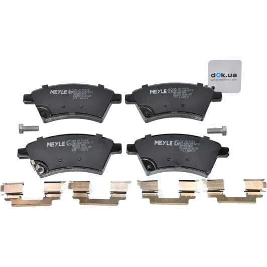 025 243 9116/W Meyle Тормозные колодки