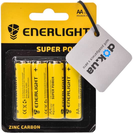Батарейка Enerlight Super Power 80060104 AA (пальчикова) 1,5 V 4 шт