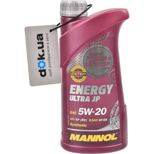 Mannol Energy Ultra JP 5W-20 (1 л) моторна олива