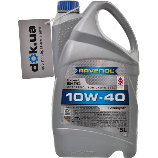 Ravenol Expert SHPD 10W-40 (5 л) моторна олива