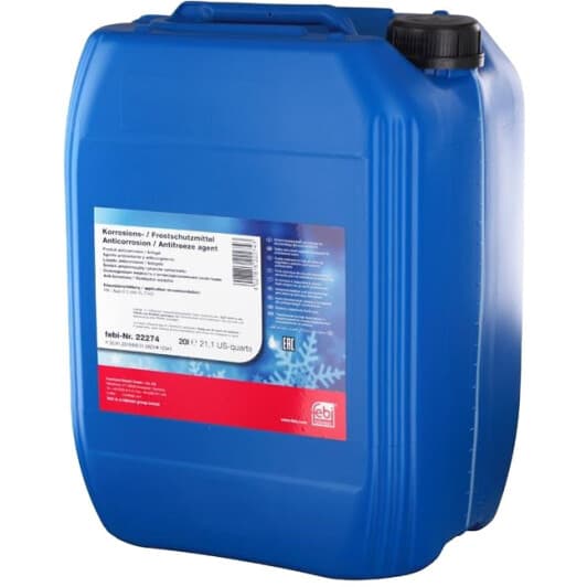 Febi G12 красный 20 л (22274) концентрат антифриза