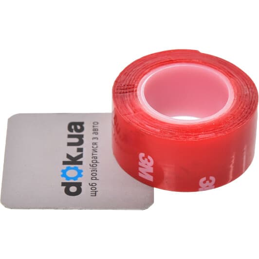 Двосторонній скотч 3M 6009 F 101698 на акриловій основі 20 мм x 1 м