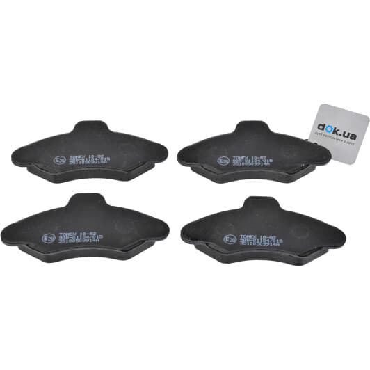 1082 Tomex Тормозные колодки