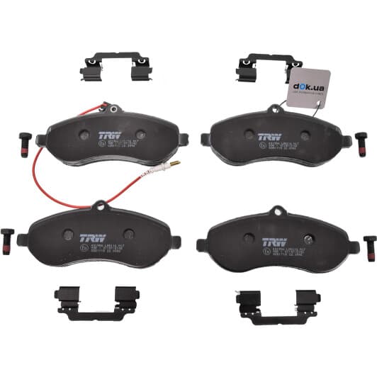 GDB1718 TRW Тормозные колодки