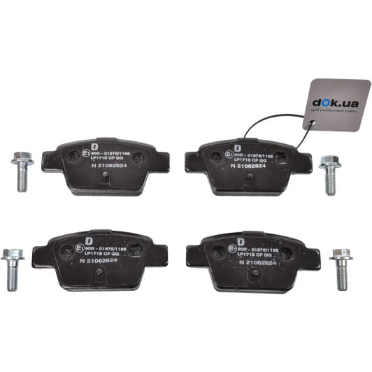 LP1719 Delphi Тормозные колодки
