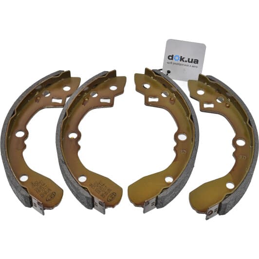 9080 A.B.S. Гальмівні колодки для Kia Rio