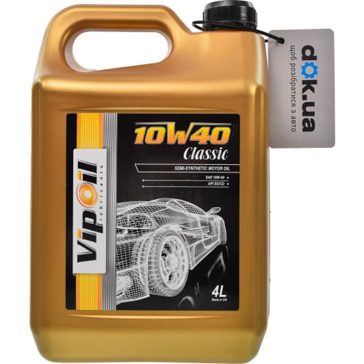 VIPOIL Classic 10W-40 (4 л) моторное масло