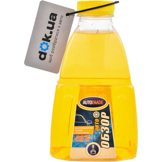 Омыватель стекла AutoTrade Обзор зимний -20°С персик (1 л)