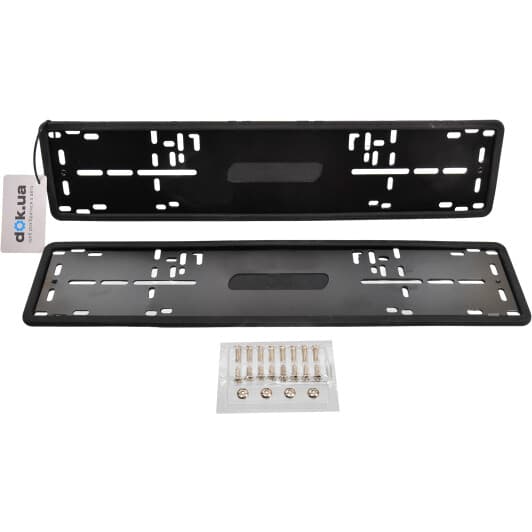 Комплект рамок номерного знака Armer ARM050802 черный