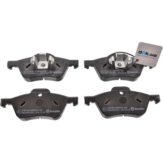 P 06 030 Brembo Тормозные колодки для MINI Cooper