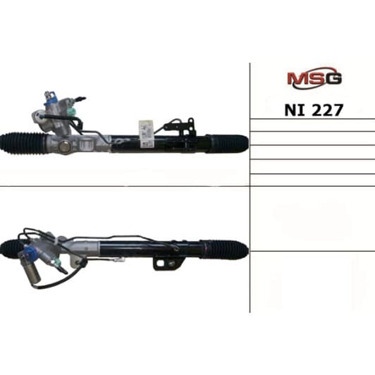 NI227 MSG Рульова рейка з ГПК нова Nissan Murano 08-16