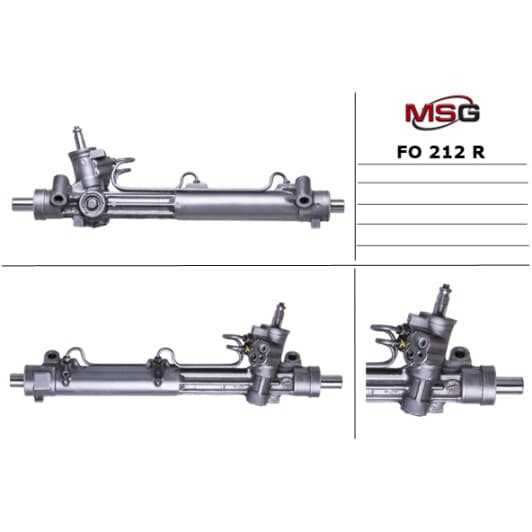fo212r MSG (відновлення) Рулевая рейка для Ford Mondeo