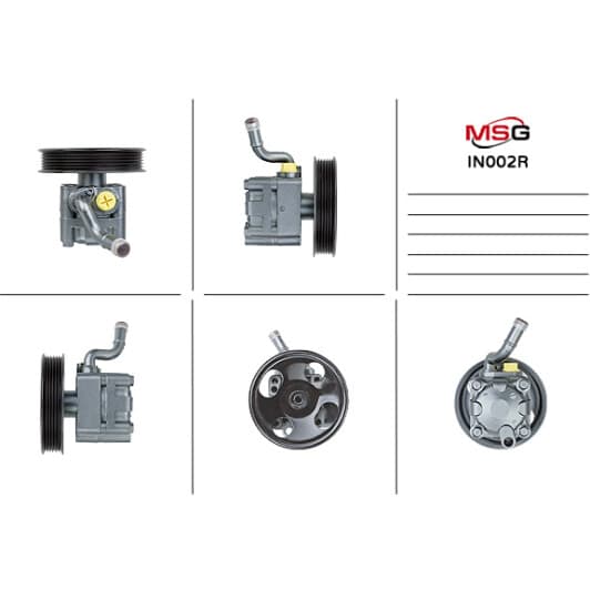 in002r MSG (відновлення) Насос ГУР для Infiniti FX35