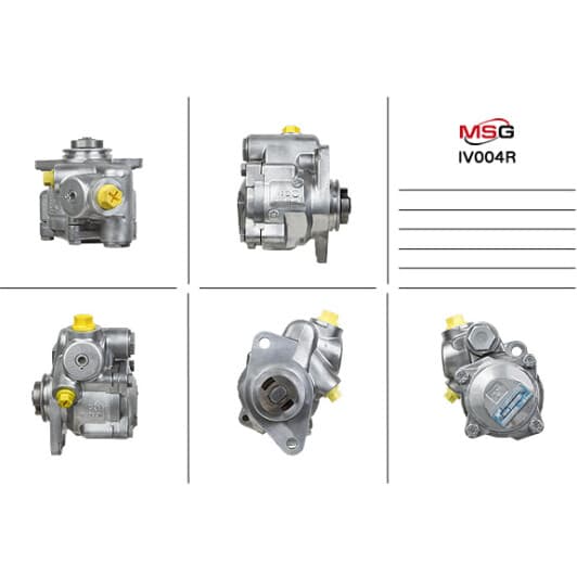 iv004r MSG (відновлення) Насос ГПК для Iveco Daily III