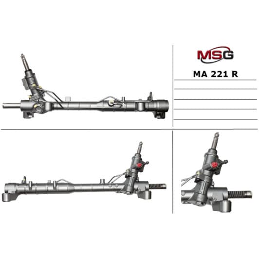 ma221r MSG (відновлення) Рулевая рейка для Mazda CX-7