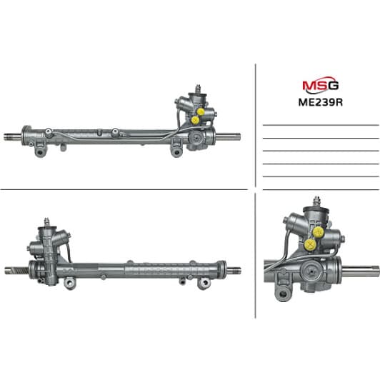 me239r MSG (відновлення) Кермова рейка для Mercedes A-Class