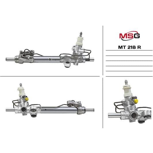 mt218r MSG (відновлення) Рулевая рейка для Mitsubishi Grandis