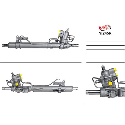 ni245r MSG (відновлення) Рулевая рейка для Nissan Murano
