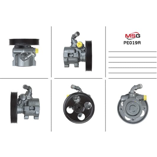 pe019r MSG (відновлення) Насос ГПК для Peugeot 306