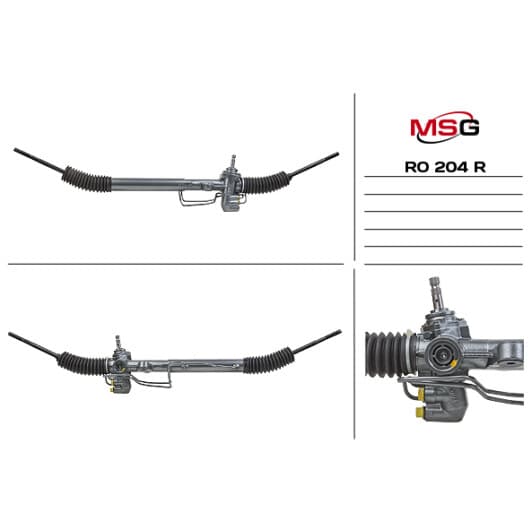 ro204r MSG (відновлення) Рулевая рейка