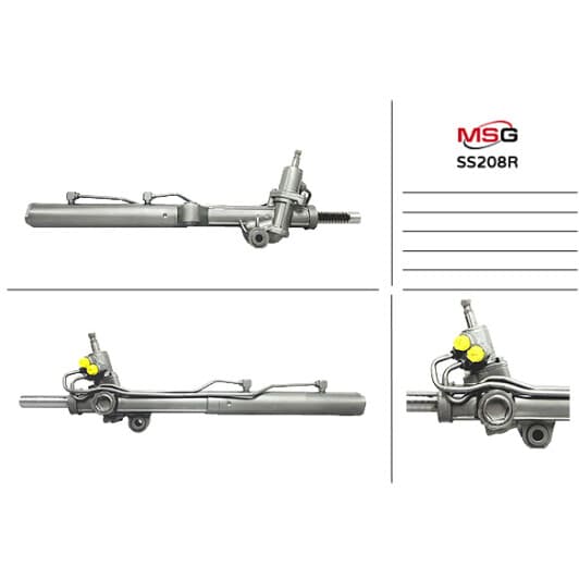 ss208r MSG (відновлення) Рулевая рейка для SsangYong Kyron