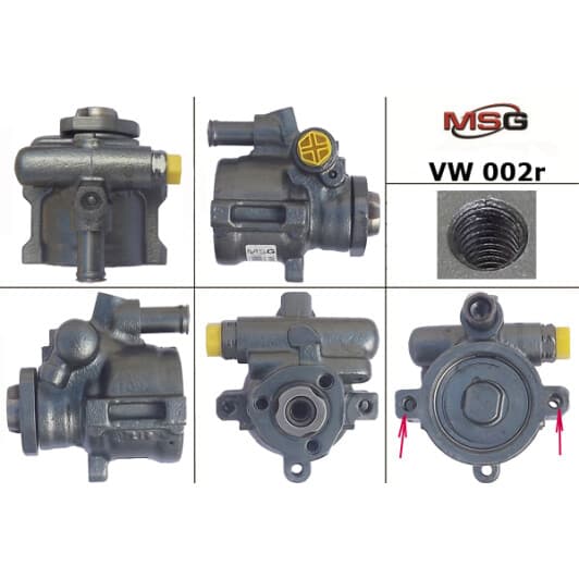 vw002r MSG (відновлення) Насос ГПК