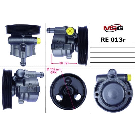 re013r MSG (відновлення) Насос ГУР