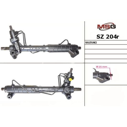 sz204r MSG (відновлення) Рулевая рейка для Suzuki Grand Vitara