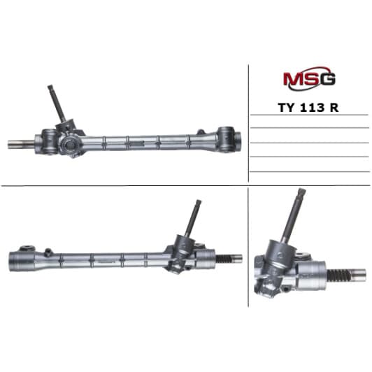 ty113r MSG (відновлення) Кермова рейка для Toyota Yaris