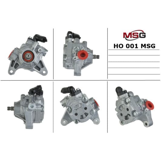 HO001 MSG Насос ГУР для Honda CR-V