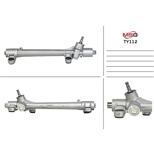 TY112 MSG Рулевая рейка