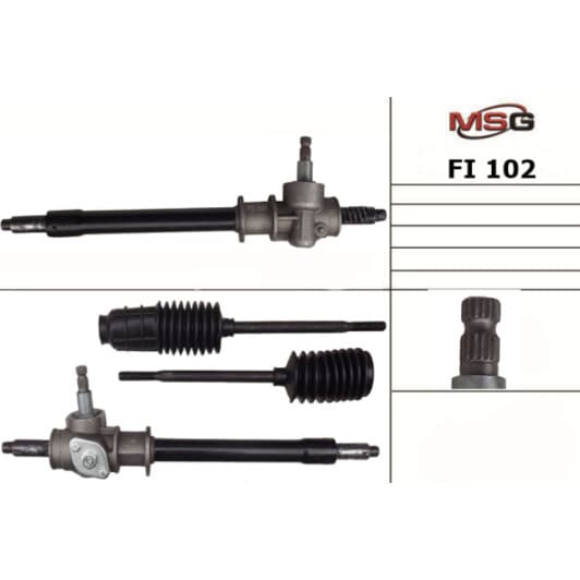 FI102 MSG Рулевая рейка