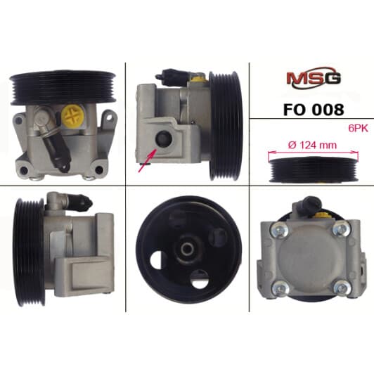 FO008 MSG Насос ГУР