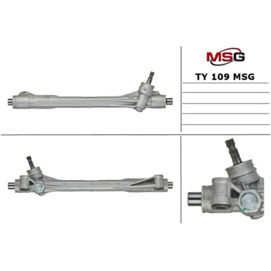 TY109 MSG Рулевая рейка для Toyota RAV4