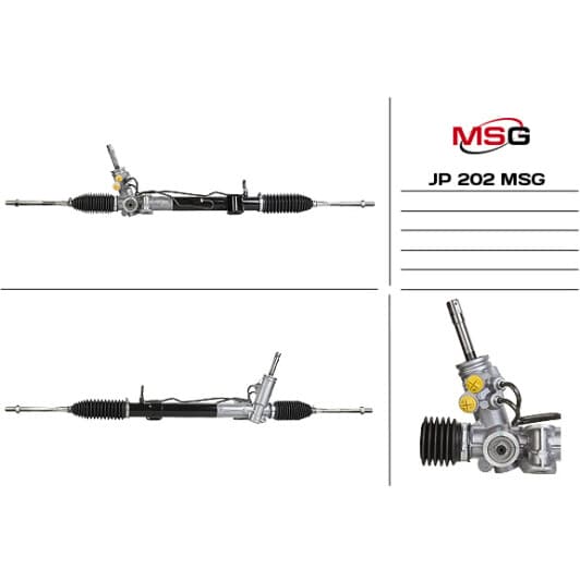 JP202 MSG Рулевая рейка для Dodge Caliber
