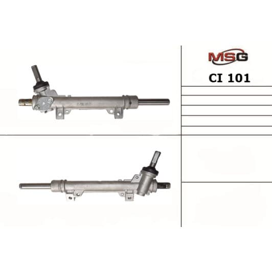 CI101 MSG Рулевая рейка