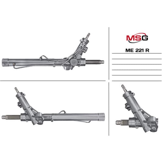 me221r MSG (відновлення) Рулевая рейка