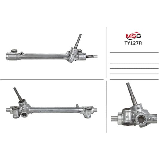 ty127r MSG (відновлення) Кермова рейка для Toyota Yaris
