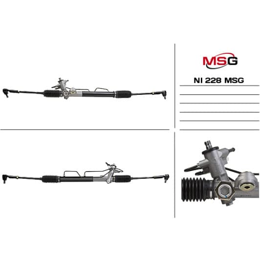 ni228 MSG Рулевая рейка для Nissan Almera
