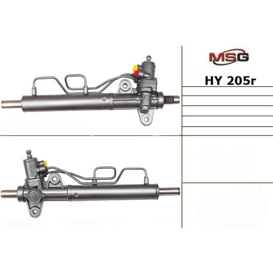 hy205r MSG (відновлення) Кермова рейка для Kia Cerato