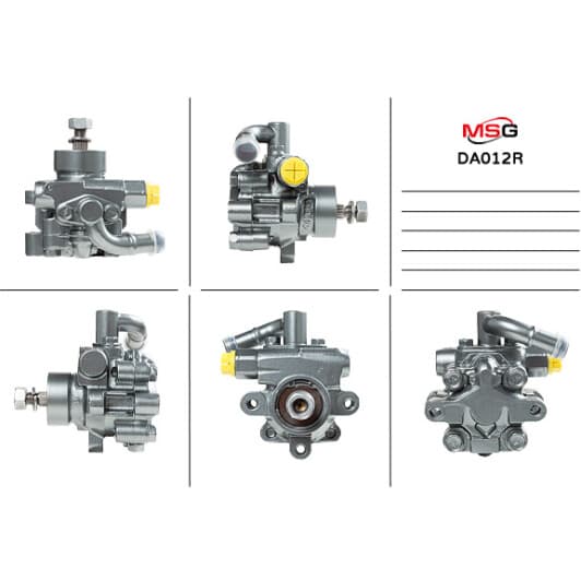 da012r MSG (відновлення) Насос ГУР