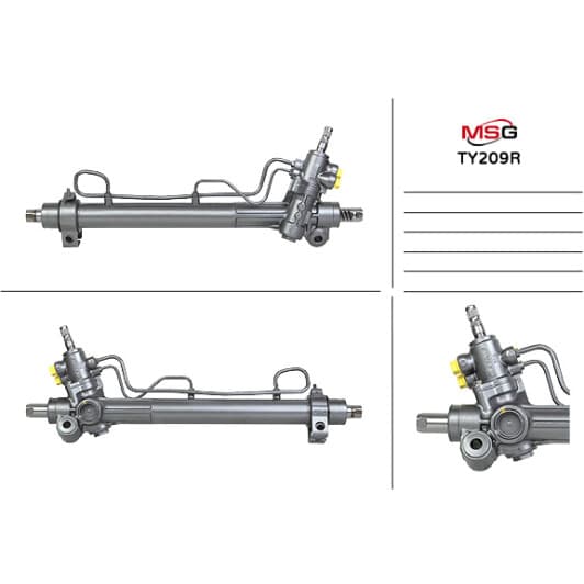 ty209r MSG (відновлення) Рулевая рейка