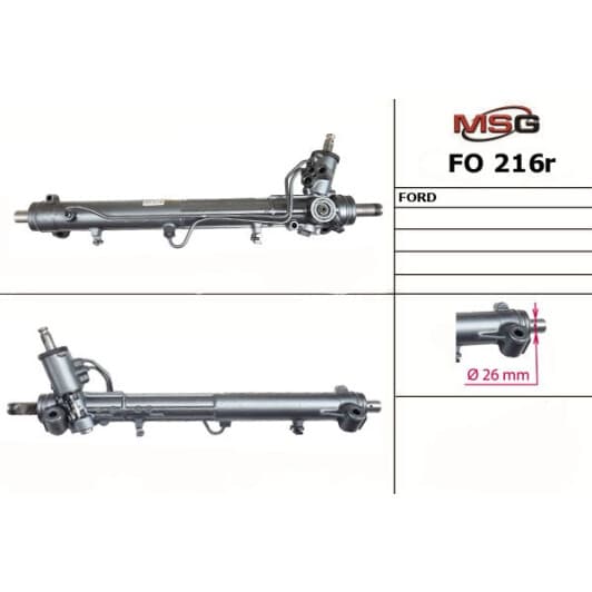 fo216r MSG (відновлення) Рулевая рейка для Ford Scorpio