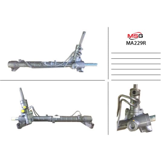 ma229r MSG (відновлення) Рулевая рейка