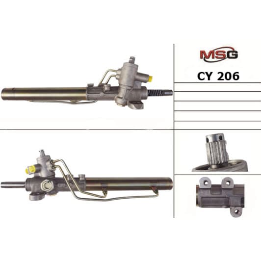 CY206 MSG Рулевая рейка для Chery Amulet