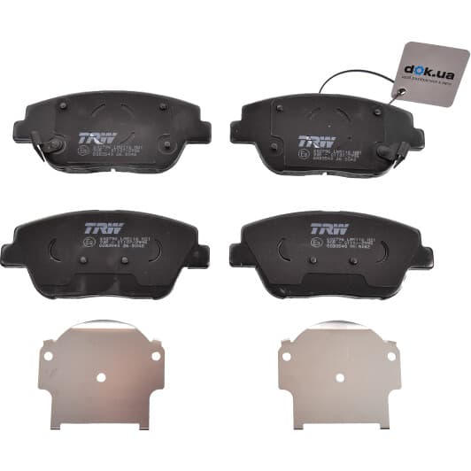 GDB3540 TRW Гальмівні колодки для Kia Optima