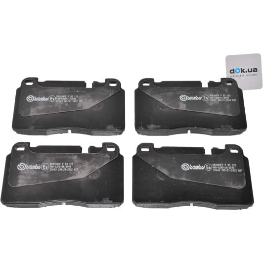 P 85 123 Brembo Тормозные колодки