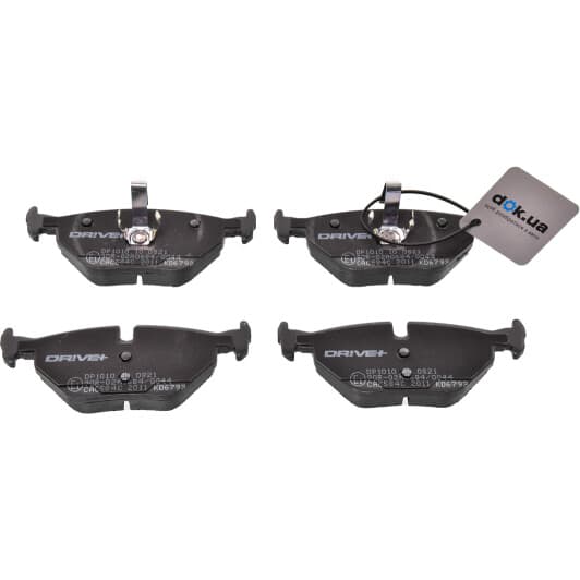 dp1010100821 Dr!ve+ Тормозные колодки