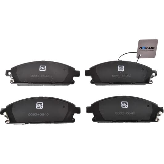 Q0930640 Q-Fix Тормозные колодки