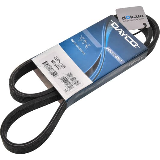 6DPK1195 Dayco Поліклиновий ремінь